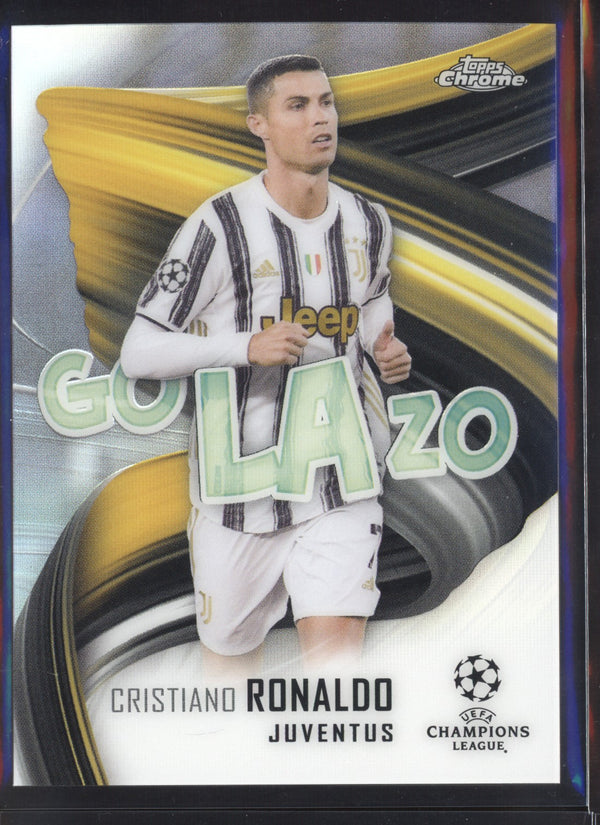 Cristiano Ronaldo  2020-2021 Topps Chrome UEFA Champions League Golazo