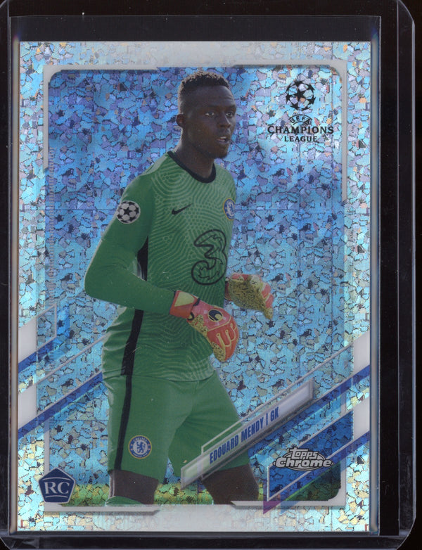 Edouard Mendy 2021 Topps Chrome Champions League Speckle Refractor  RC