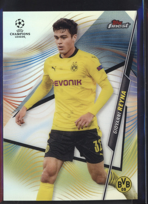 Giovanni Reyna  2020-2021 Topps Finest UEFA Champions League Refractor