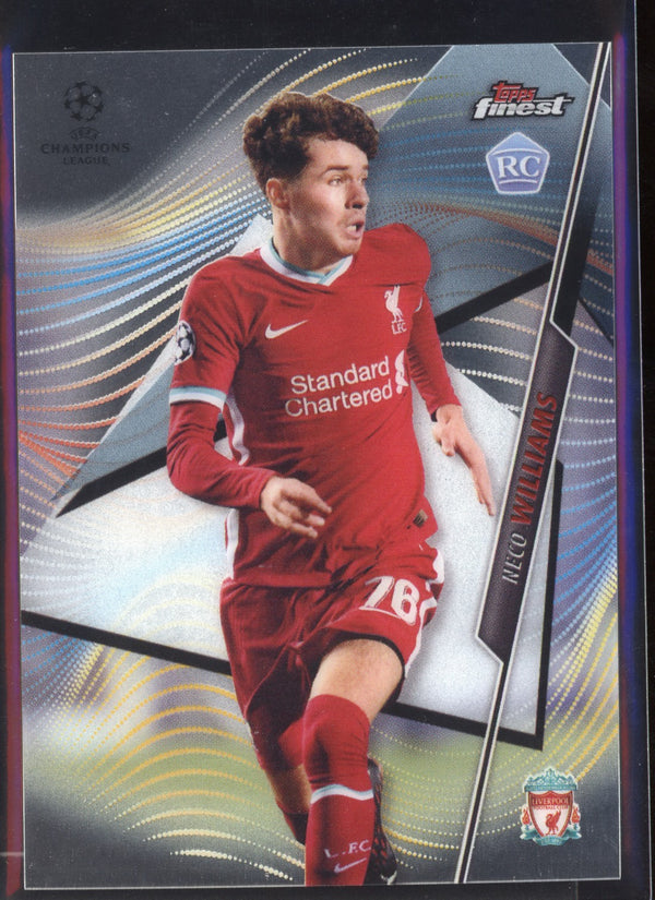 Neco Williams 2020-2021 Topps Finest UEFA Champions League RC