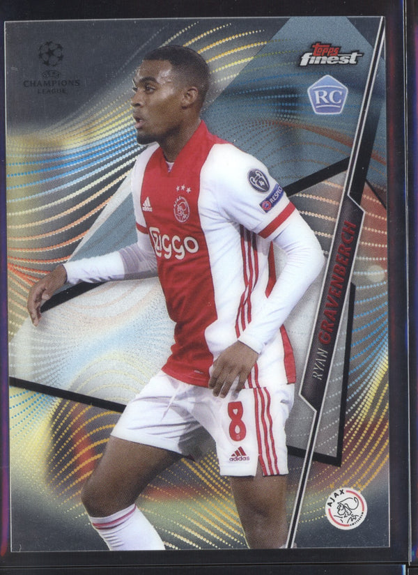 Ryan Gravenberch 2020-2021 Topps Finest UEFA Champions League RC