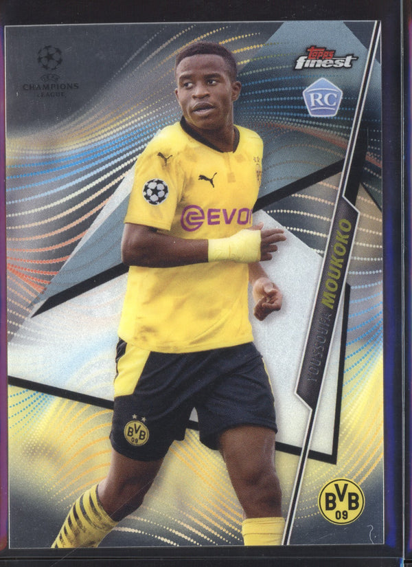 Youssoufa Moukoko 2020-2021 Topps Finest UEFA Champions League RC