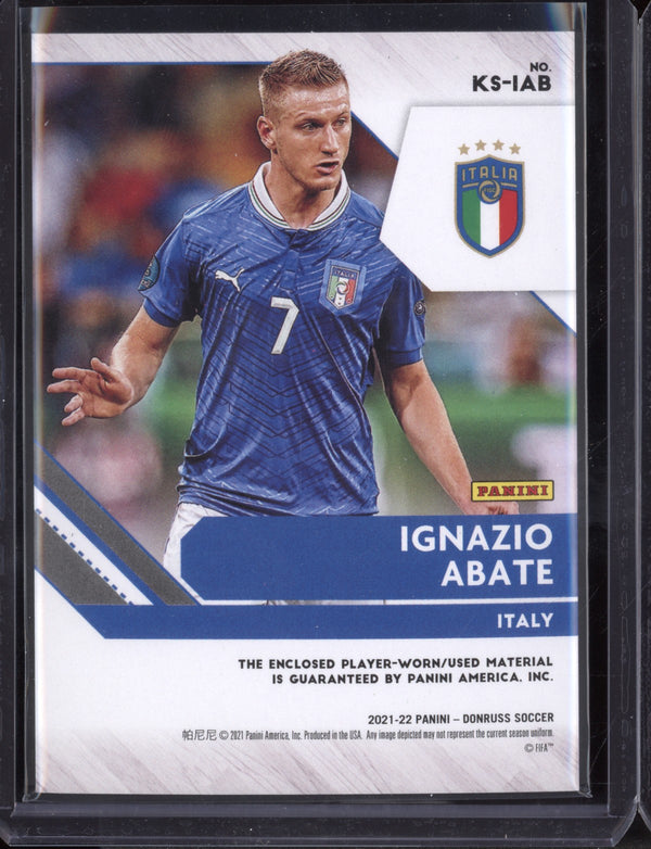 Ignazio Abate 2021/22 Panini Road to the World Cup Qatar Kit Series Jersey