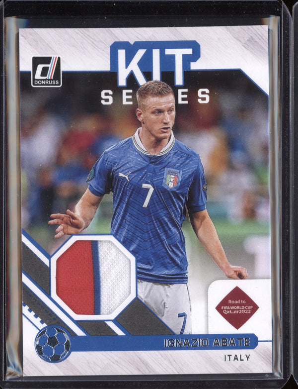 Ignazio Abate 2021/22 Panini Road to the World Cup Qatar Kit Series Jersey