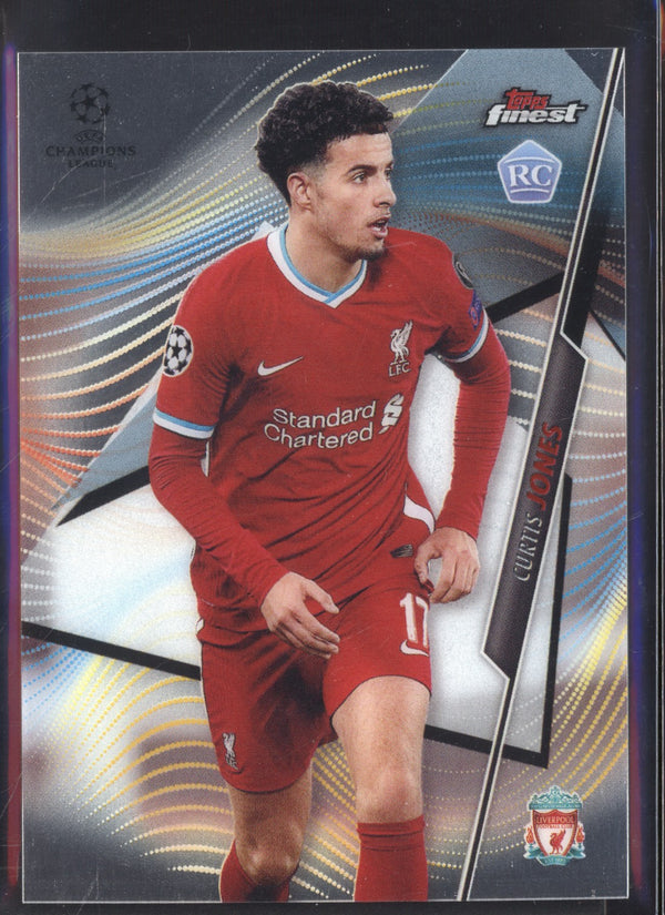 Curtis Jones 2020-2021 Topps Finest UEFA Champions League RC