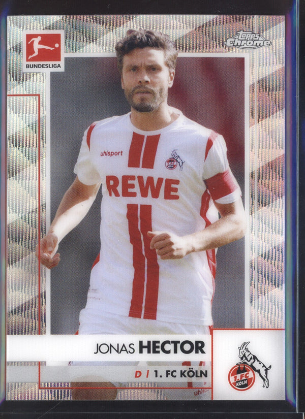 Jonas Hector 2020-2021 Topps Chrome Bundesliga X-Fractor 80/250