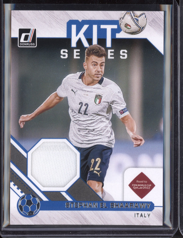 Stephen El Shaarawy 2021/22 Panini Road to the World Cup Qatar Kit Series Jersey