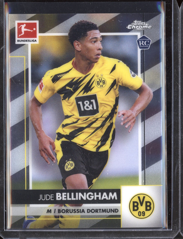 Jude Bellingham 2021 Topps Chrome Bundesliga Refractor RC