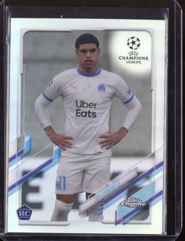 Luis Henrique 2021 Topps Chrome UEFA Champions League Refractor RC