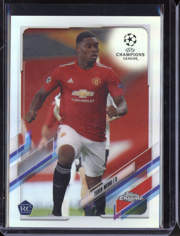 Teden Mengi 2021 Topps Chrome UEFA Champions League Refractor RC