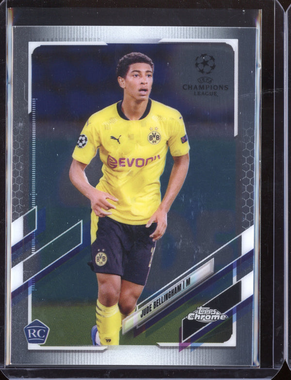 Jude Bellingham 2021 Topps Chrome UEFA Champions League RC