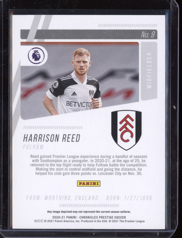 Harrison Reed 2020 Panini Chronicles Premier League Silver XTRA Points RC 51/99