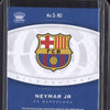 Neymar JR.  2020 Panini Chronicles Crown Royale Silhouettes Autograph 188/389