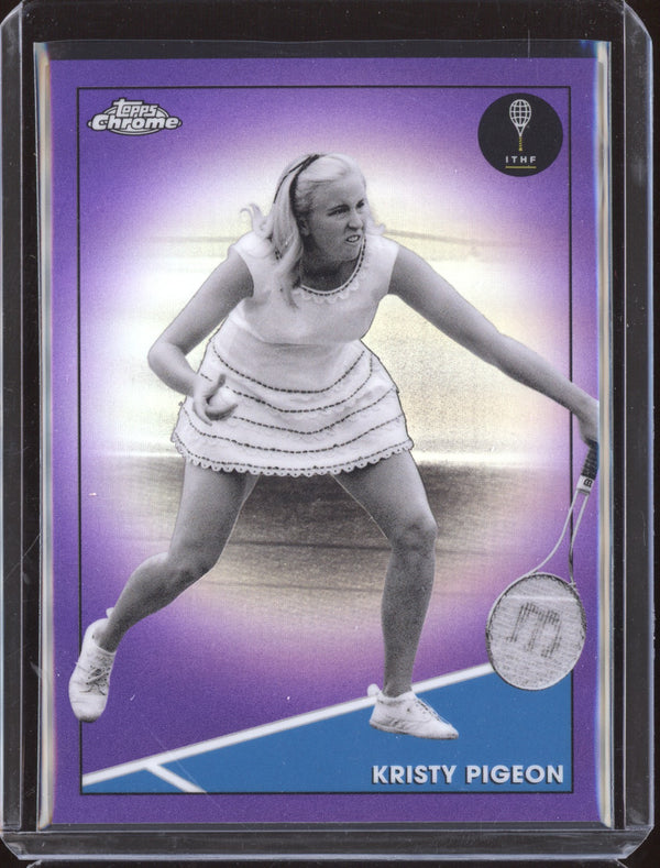 Kristy Pigeon 2021 Topps Chrome Tennis 54 Purple 35/199