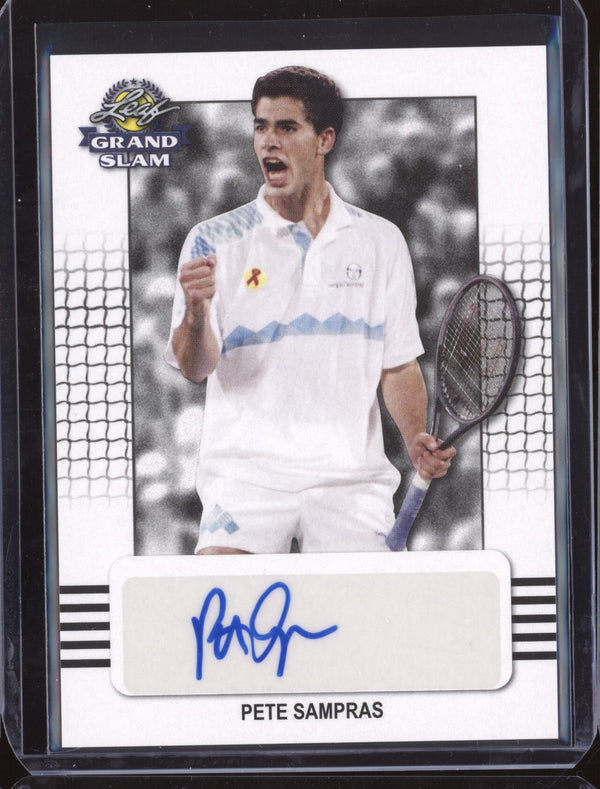 Pete Sampras 2018 Leaf Grand Slam BA-PS1 Auto