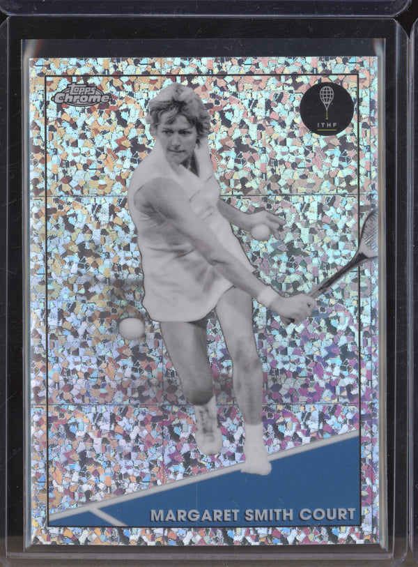 Margaret Smith Court 2021 Topps Chrome Tennis 80 Mini Diamond 80/125