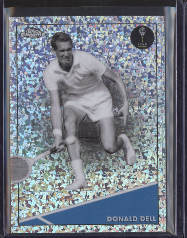 Donald Dell 2021 Topps Chrome Tennis 87 Mini Diamond 113/125