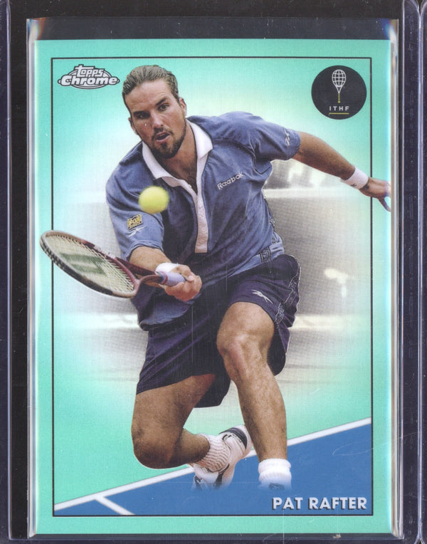 Pat Rafter 2021 Topps Chrome Tennis 57 Aqua 36/150