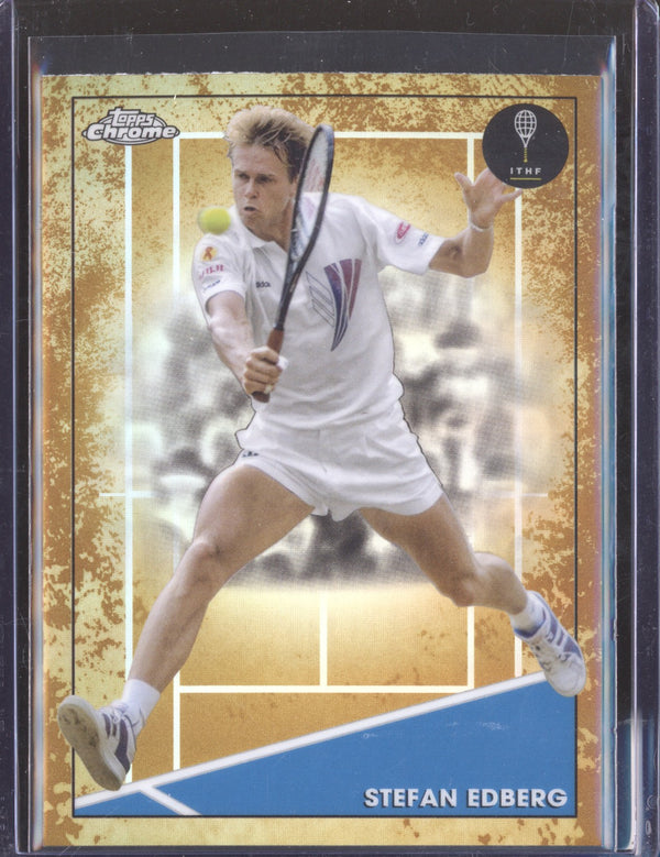 Stefan Edbeg 2021 Topps Chrome Tennis 22 Clay Court