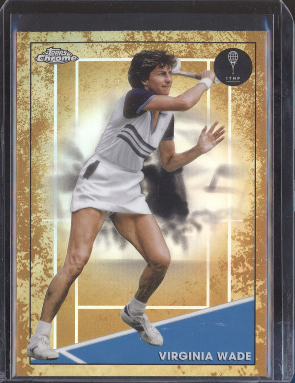 Virginia Wade 2021 Topps Chrome Tennis 97 Clay Court