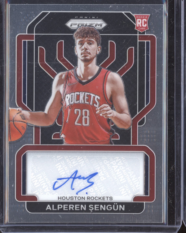 Alperen Sengun 2021-22 Panini Prizm Rookie Signatures RC