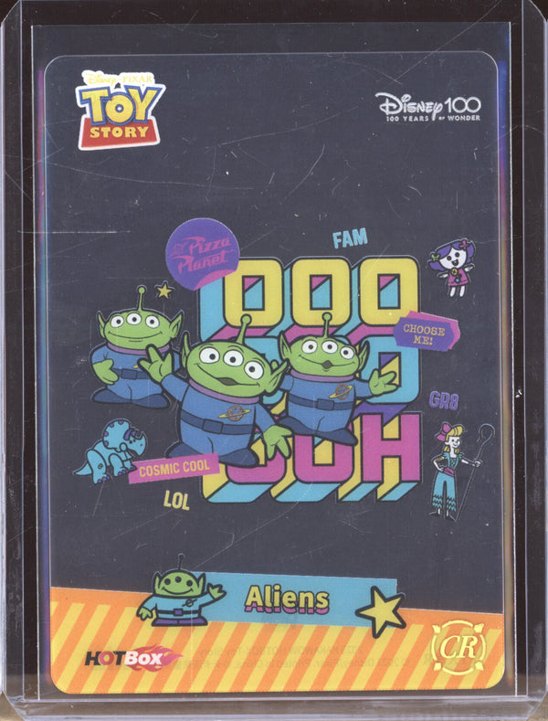 Aliens 2023 Kakawow Toy Story Disney 100 Hot Box HDT-SJ-08 Crystal