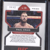 Paul Craig 2022 Panini Prizm UFC 170 Pink Pulsar RC 34/42