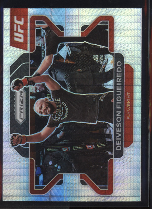 Deiveson Figueiredo 2022 Panini Prizm UFC Hyper Prizm