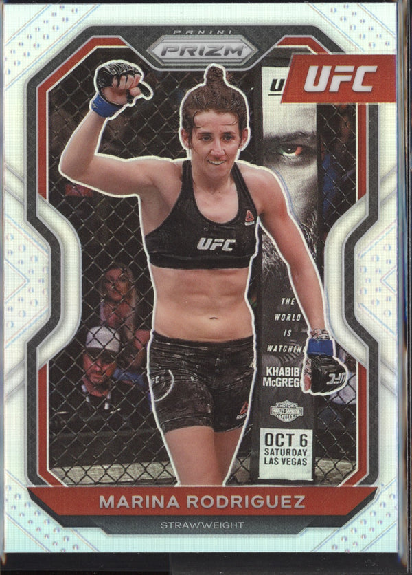 Marina Rodriguez 2021 Panini Prizm UFC Silver