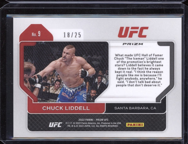 Chuck Liddell 2022 Panini Prizm UFC Mojo 18/25