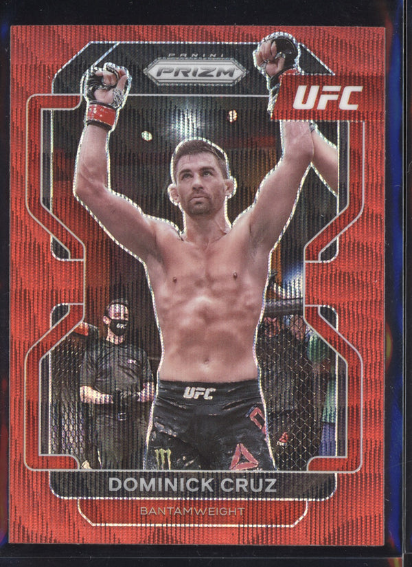 Dominick Cruz 2022 Panini Prizm UFC Red Wave Prizm