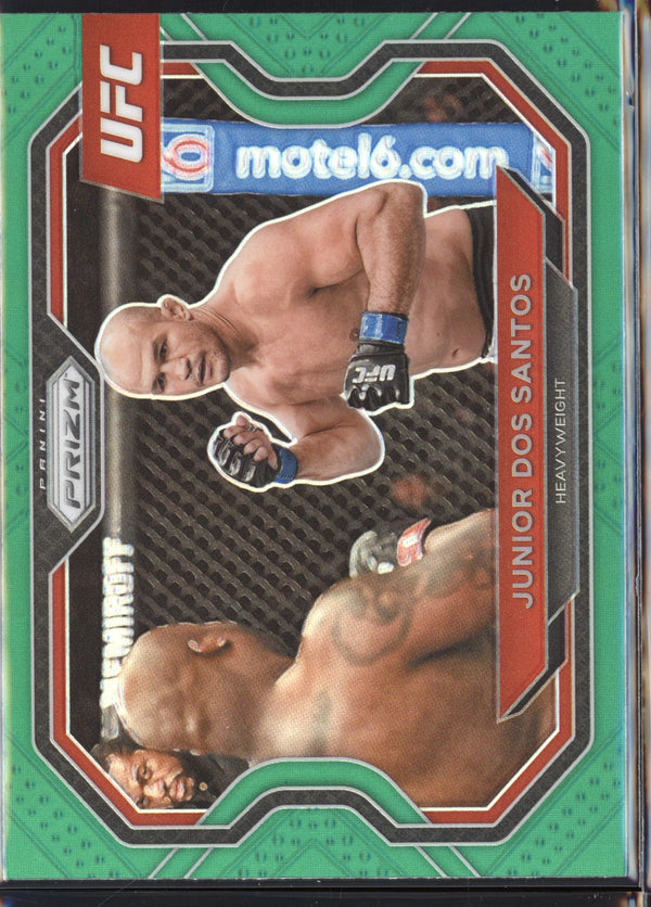 Junior Dos Santos 2021 Panini Prizm UFC Green