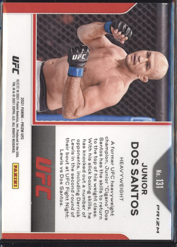 Junior Dos Santos 2021 Panini Prizm UFC Green