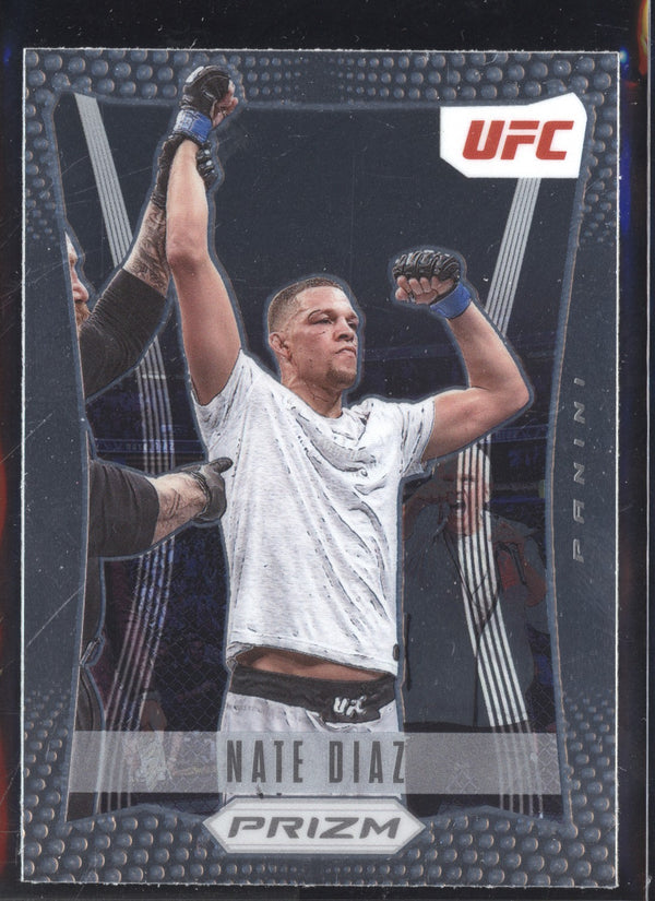 Nate Diaz 2022 Panini Prizm UFC Tribute