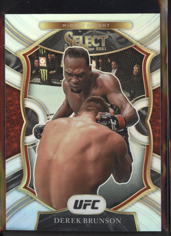 Derek Brunson 2021 Panini UFC Select Concourse Silver