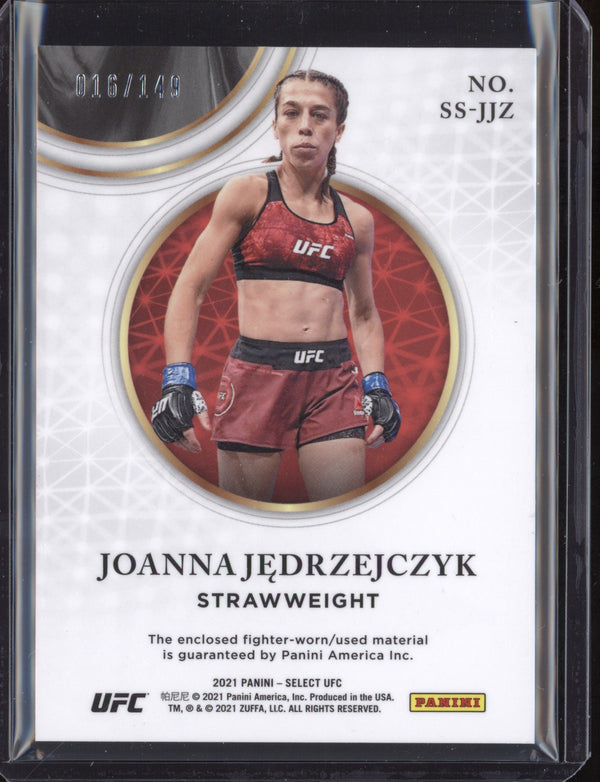 Joanna Jedrzejczyk 2021  Panini Select UFC Select Swatches 016/149