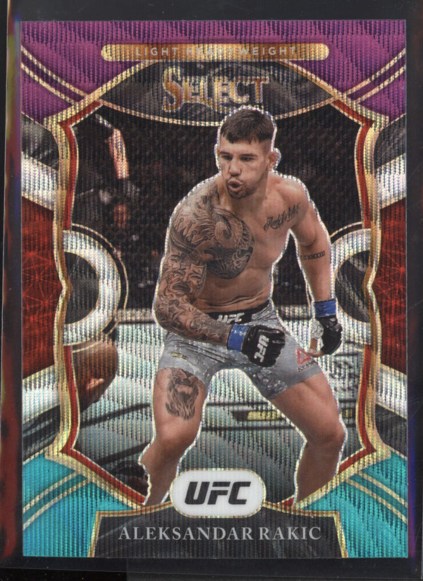 Aleksandar Rakic 2021 Panini UFC Select Concourse Tri-Colour