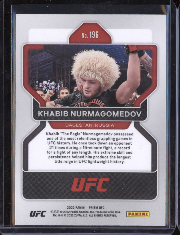 Khabib Nurmagomedov 2022 Panini Prizm UFC