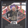 Georges St-Pierre 2022 Panini Prizm UFC 24 Fearless Green