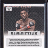 Aljamain Sterling 2022 Panini Prizm UFC 11 Flashback Green