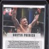 Dustin Poirier 2022 Panini Prizm UFC 14 Flashback Green