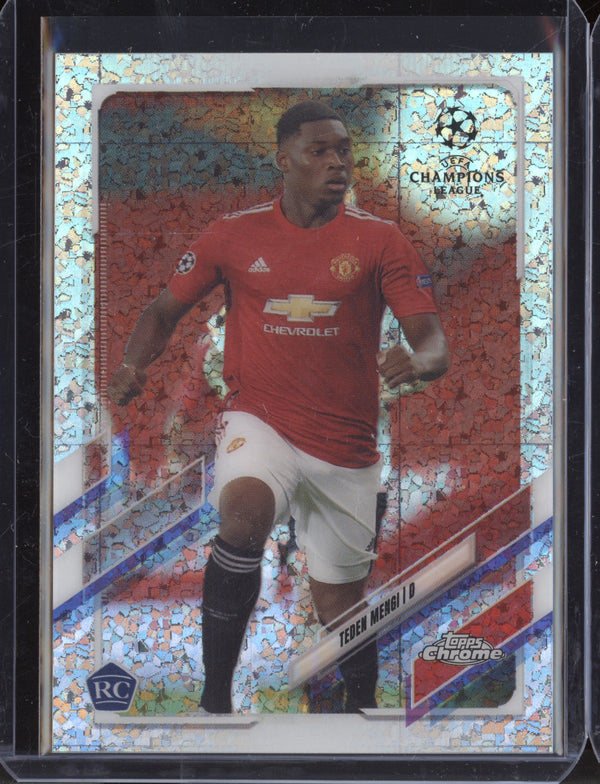 Teden Mengi 2020 Topps Chrome UEFA Speckle Refractor RC