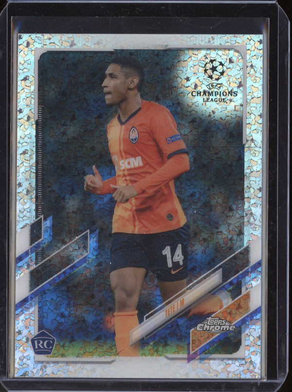 Tete 2020 Topps Chrome UEFA Speckle Refractor RC