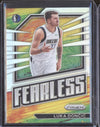 Luka Doncic 2022-23 Panini Prizm 13 Fearless Silver