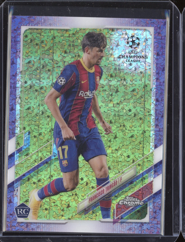 Francisco Trincao 2020 Topps Chrome UEFA Purple Mini Diamond RC 84/250