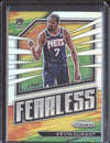 Kevin Durant 2022-23 Panini Prizm 7 Fearless Silver
