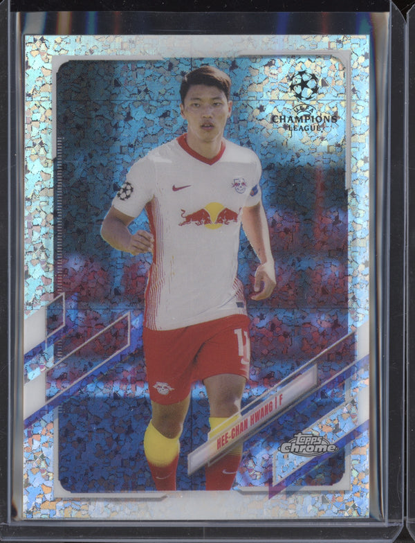 Hee-Chan Hwang 2020-21 Topps Chrome UCL 10 Speckle