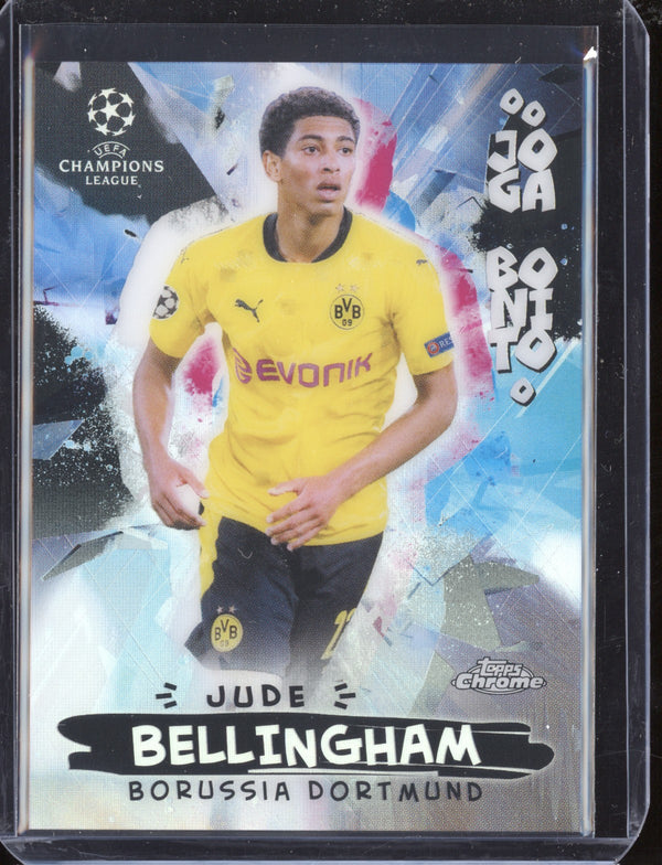 Jude Bellingham 2020-21 Topps Chrome UCL JB-7 Joga Bonito RC