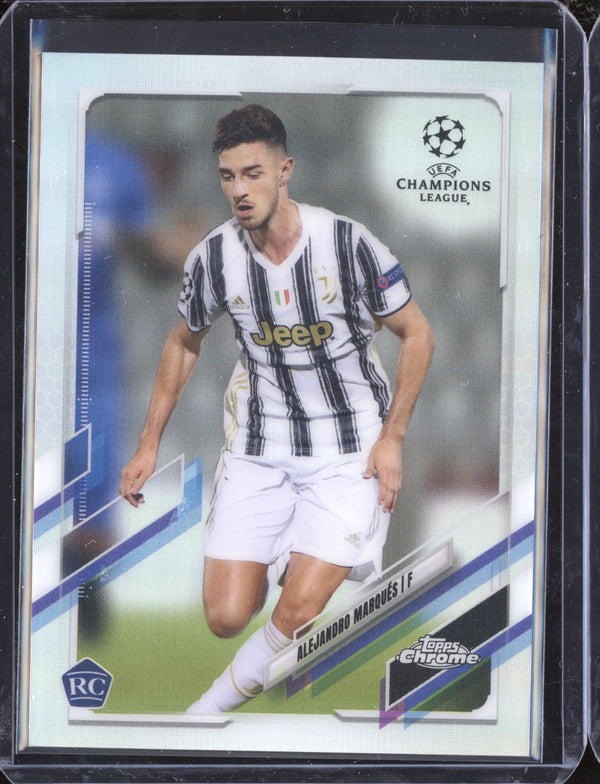 Alejandro Marques 2020 Topps Chrome UEFA Refractor RC