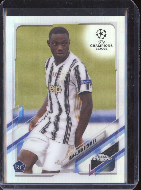 Jean-Claude Ntenda 2020 Topps Chrome UEFA Refractor RC